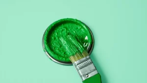 green paint house